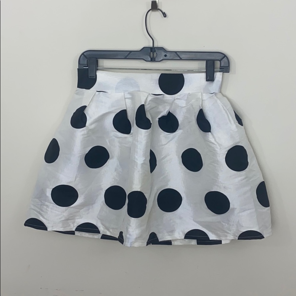 Polka Dot Bubble Skirt